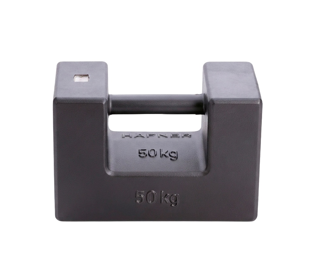 Calibración Pesa Patrón ASTM Clase 4 de 25 kg a 50 kg