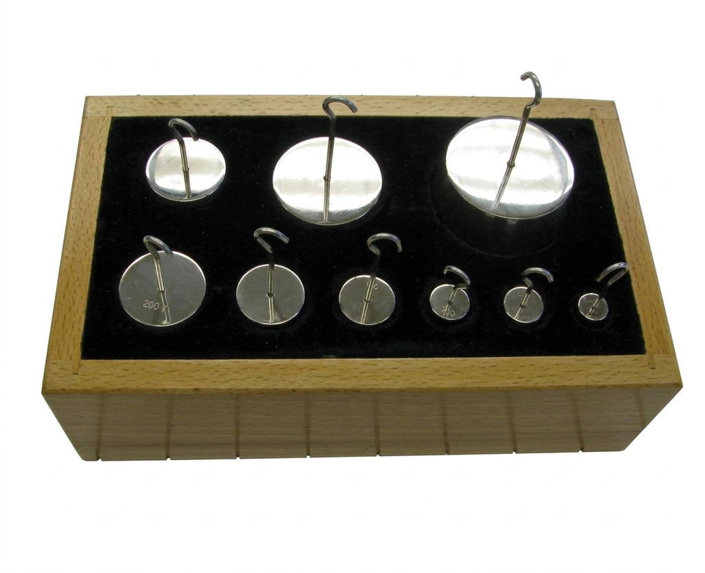 Calibración Pesa ASTM Clase 6 -1 mg a 500 g