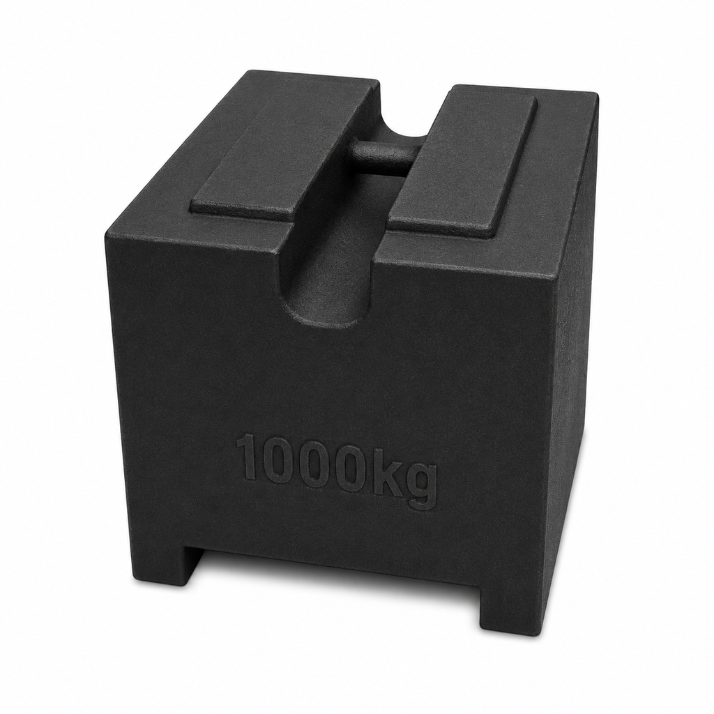 Calibración Pesa M3  de 1 000 kg